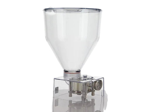 Edhard 6 quart (5.5) hopper FHP-5026 (with No Spouts) Stainless Steel Pump Cover - Donut-Equipment.com