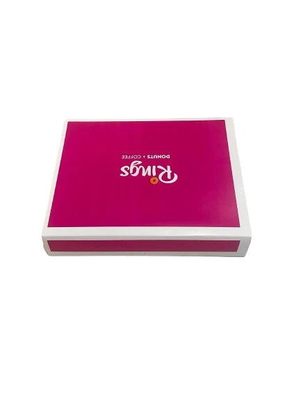 Printed Bakery or Donut Boxes- Donut- Dozen- (125 Boxes) = 1 Case (Free Freight)