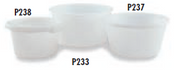 Faribo P239 Round Tub, 20" Top Diameter x 15" Bottom Diameter x 11"H, 9 Gallon - Donut-Equipment.com