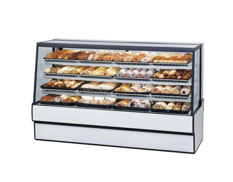 Cherry Blossom Exterior Color SGD7748 Dry High Volume Series Display Case 77" x 35.31" x 48"