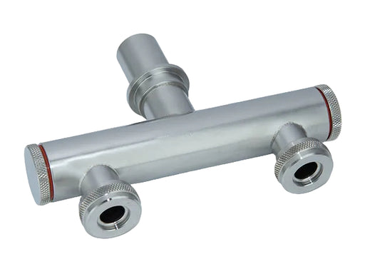 (1) Single Outlet Injection Spout- Double Spout Manifold- FS-3305-Use on FS & RP-Series Pumps - Donut-Equipment.com