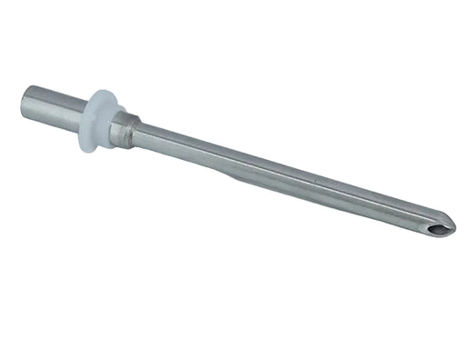 (2) Edhard Donut Filler Spouts- Long John with Plain Tip (F-3064)- Only for Double Outlet - Donut-Equipment.com