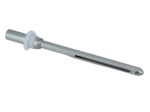 (2) Edhard Donut Filler Spouts- Slitted Long John with Plain Tip (F-3065)- Only for Double Outlet - Donut-Equipment.com