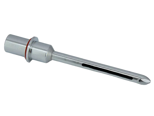 (1) Single Outlet Injection Spout- F-3092- Eclair-Slitted 7/16" x 3-1/2"L w/ Pinched Tip Assy. - Donut-Equipment.com