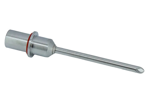 (1) Single Outlet Injection Spout- F-3095- Long John-Standard 5/16" x 4-3/8"L w/ Pinched Tip Assy. (Copy) (Copy) - Donut-Equipment.com