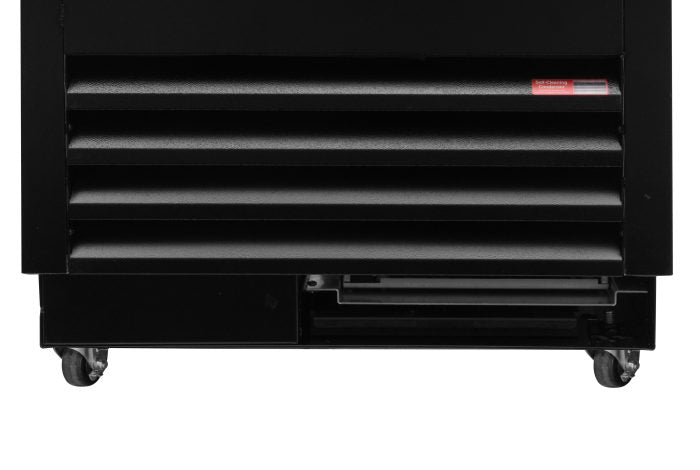 Turbo Air TBC-24SB-GF-N6 25" Black Laminate Exterior, Glass Froster - Donut-Equipment.com