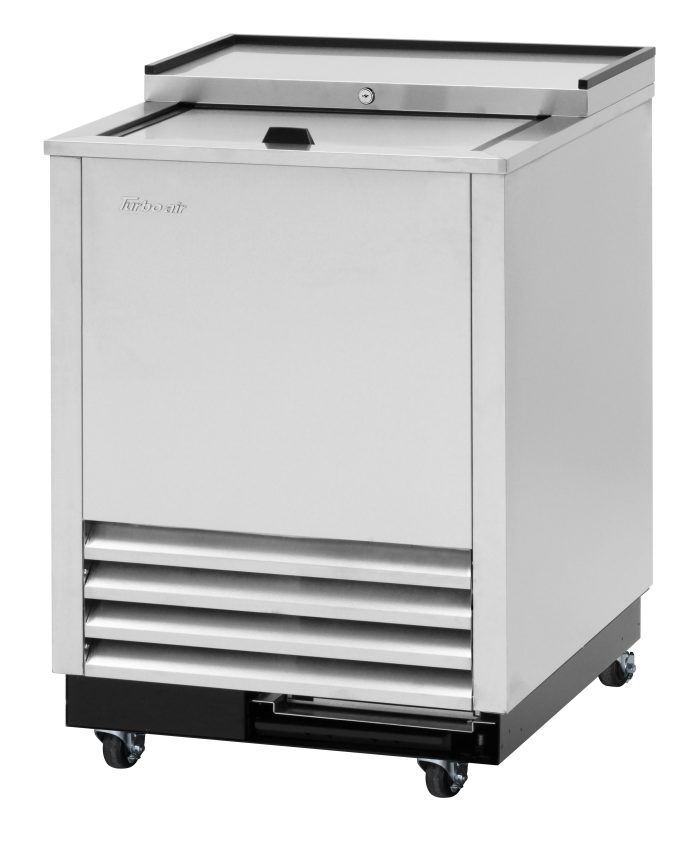 Turbo Air TBC-24SD-GF-N6 25" Stainless Steel Glass Froster - Donut-Equipment.com