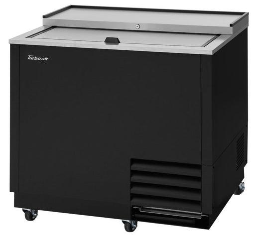Turbo Air TBC-36SB-GF-N 36" Black Laminate Exterior, Glass Froster - Donut-Equipment.com