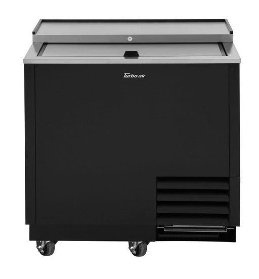 Turbo Air TBC-36SB-GF-N 36" Black Laminate Exterior, Glass Froster - Donut-Equipment.com