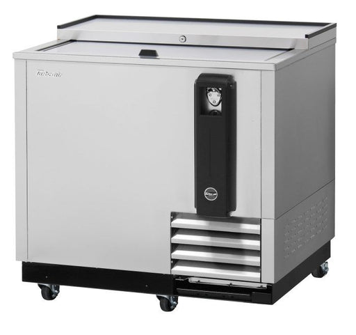 Turbo Air TBC-36SD-N6 36" Super Deluxe Stainless Steel Bottle Cooler - Donut-Equipment.com