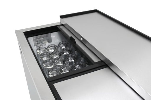 Turbo Air TBC-50SD-GF-N 50" 2-Section Glass Chiller – 140 Mug Capacity, Stainless Steel, 115v - Donut-Equipment.com