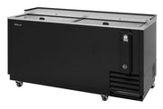Turbo Air TBC-65SB-N6 65" Forced Air Bottle Cooler - Holds (528) 12 oz Bottles, Stainless Interior, 115v - Donut-Equipment.com