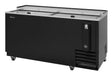 Turbo Air TBC-65SB-N6 65" Forced Air Bottle Cooler - Holds (528) 12 oz Bottles, Stainless Interior, 115v - Donut-Equipment.com