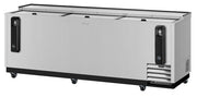 Turbo Air TBC-95SD-N 95" Forced Air Bottle Cooler - Holds (912) 12 oz Bottles, Stainless, 115v - Donut-Equipment.com