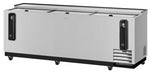Turbo Air TBC-95SD-N 95" Forced Air Bottle Cooler - Holds (912) 12 oz Bottles, Stainless, 115v - Donut-Equipment.com