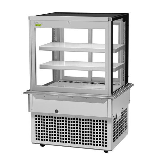 Turbo Air TBP36-54FDN 38-1/8" Refrigerated Bakery Display Case w/ Straight Glass - (3) Levels, 115v, Stainless Steel - Donut-Equipment.com