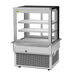 Turbo Air TBP36-54FDN 38-1/8" Refrigerated Bakery Display Case w/ Straight Glass - (3) Levels, 115v, Stainless Steel - Donut-Equipment.com