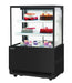 Turbo Air TBP36-54NN-B 35-3/8" Straight Glass Full-Service Bakery Display Case, 3 Levels, Black Exterior, 115v - Donut-Equipment.com