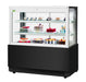 Turbo Air TBP60-54FN-B 59"  Refrigerated Bakery Display Case, 3 Levels, Black Exterior, 115v - Donut-Equipment.com