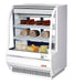 Turbo Air TCDD-36H-W-N 36" Curved Glass Full-Service Deli Display Case, 3 Levels, White Exterior, 115v - Donut-Equipment.com
