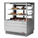Turbo Air TCGB-36UF-DR-S 36" Straight Glass Full-Service Dry Bakery Display Case, 3 Levels, Stainless Steel Exterior, 115v - Donut-Equipment.com