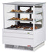 Turbo Air TCGB-36UF-DR-W 36" Straight Glass Full-Service Dry Bakery Display Case, 3 Levels, White Exterior, 115v - Donut-Equipment.com