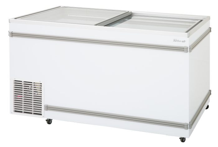 Turbo Air TFS-20F-N 57 3/8" Mobile Chest Freezer w/ (27) Baskets - White, 115v - Donut-Equipment.com