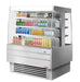 Turbo Air TIOM-48SS-N 51 1/8" Stainless Steel Square Island Self-Serve Display Case with (4) Levels, 220v/1ph - Donut-Equipment.com