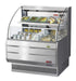 Turbo Air TOM-30LS-N 28 1/8" Horizontal Open Air Cooler w/ (2) Levels – Slim Line Display Merchandiser, 115v - Donut-Equipment.com