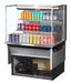 Turbo Air TOM-36L-UF-S-3SI-N 36" Stainless Steel Drop-In Refrigerated Open Display Case Merchandiser – (3) Levels, 2 Shelves, 115v - Donut-Equipment.com