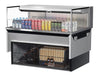 Turbo Air TOM-48L-UF-S-1SI-N 48" Stainless Steel Drop-In Refrigerated Open Display Case Merchandiser – (1) Level, 115v - Donut-Equipment.com