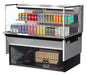 Turbo Air TOM-48L-UF-S-2SI-N 48" Stainless Steel Drop-In Refrigerated Open Display Case Merchandiser w/ (2) Levels, 115v - Donut-Equipment.com