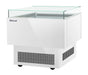 Turbo Air TOS-30PN-W 30" White Horizontal Open Display Merchandiser / Air Curtain Sandwich and Cheese Display Case – 1 Level, 115v - Donut-Equipment.com