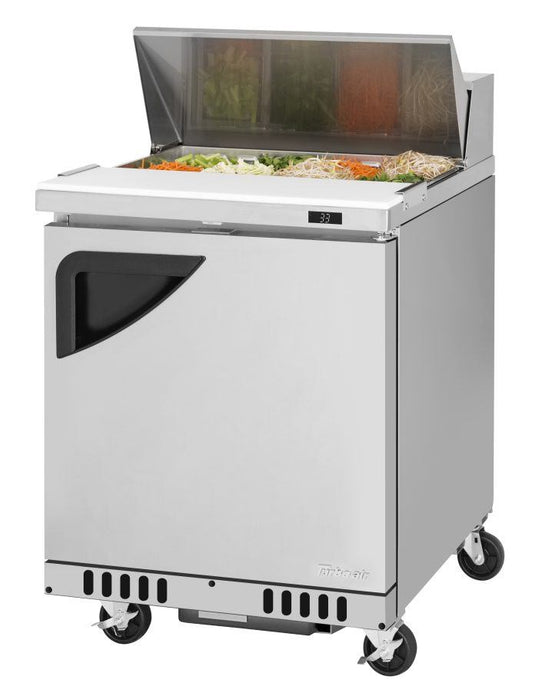 Turbo Air TST-28SD-FB-N 27 1/2" Super Deluxe Sandwich/Salad Prep Table - Donut-Equipment.com