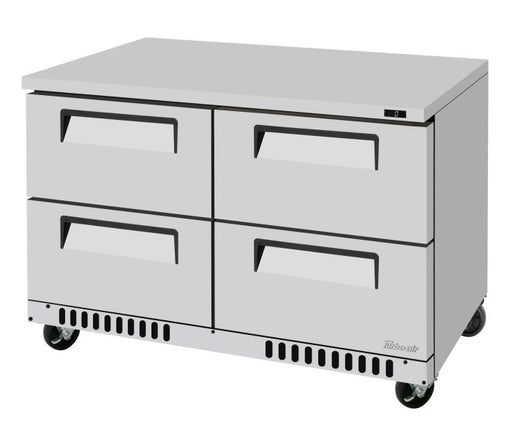Turbo Air TUF-48SD-D4-FB-N 48 1/4" W Undercounter Freezer w/ 2 Sections, 4 Drawers & Front Breathing - Donut-Equipment.com