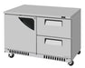 Turbo Air TUR-48SD-D2R(L)-FB-N 48 1/4" W Undercounter Refrigerator w/ 2 Drawers, 1 Door & Front Breathing - Donut-Equipment.com