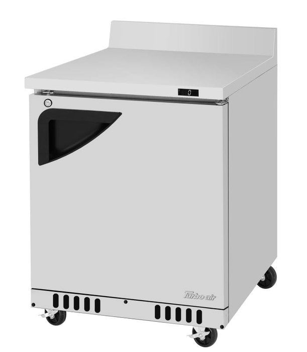 Turbo Air TWF-28SD-FB-N 27 1/2" Super Deluxe Worktop Freezer w/ (1) Section, 1 Solid Door, Front Breathing - Donut-Equipment.com