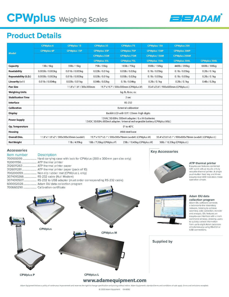 CPWplus 15 Bench Scale - Donut-Equipment.com