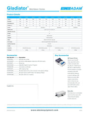 Gladiator Washdown Scales GGS 35A - Donut-Equipment.com