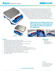 Aqua Washdown Scales ABW-32 - Donut-Equipment.com