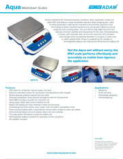 Aqua Washdown Scales ABW-4 - Donut-Equipment.com