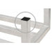 GSW USA RA-4824 Vented Dunnage Rack 48"W x 24"L x 8"H Aluminum Construction 1000 lb Capacity ETL Certified - Donut-Equipment.com