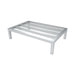 GSW USA RA-4824 Vented Dunnage Rack 48"W x 24"L x 8"H Aluminum Construction 1000 lb Capacity ETL Certified - Donut-Equipment.com