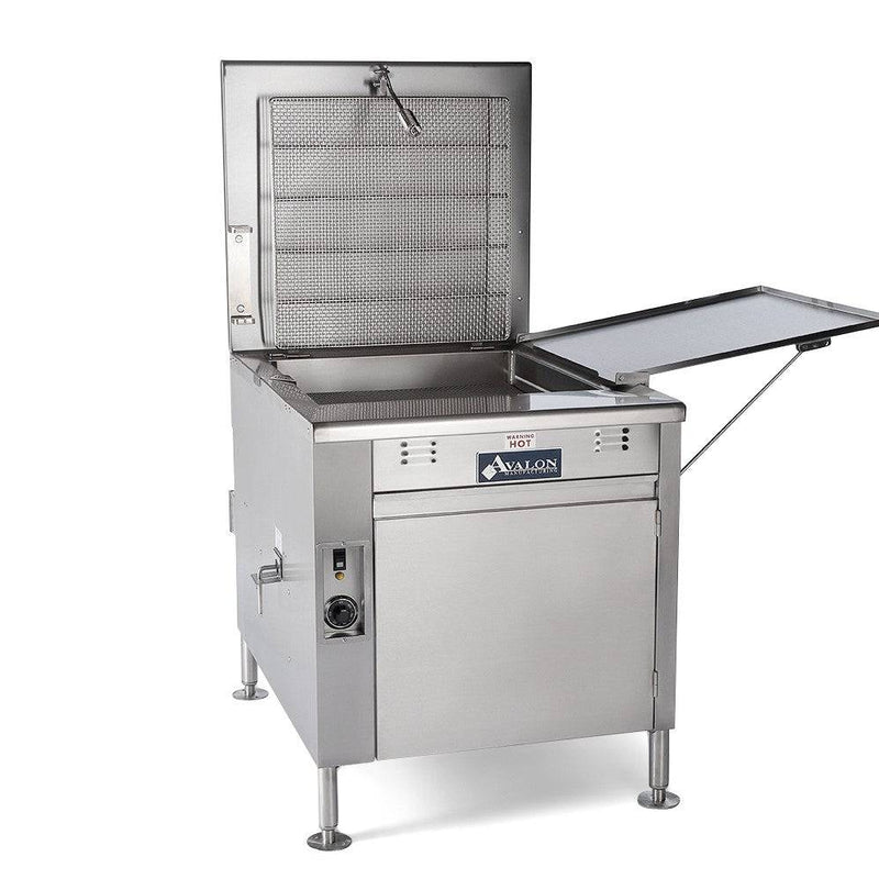 Avalon (ADF24G-BA) 24" x 24" Natural Gas Fryer, Electronic Ignition  Right Side Drain Board - Donut-Equipment.com
