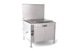 Avalon (ADF34-G) 34" X 24" NATURAL GAS FRYER, STANDING PILOT, Left Side Drain Board with Submerge Screen - Donut-Equipment.com