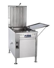 Avalon (ADF20G) 20" x 20" Donut Fryer, Natural Gas, Standing Pilot, Right Side Drain Board with Submerger - Donut-Equipment.com