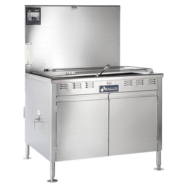Avalon (ADF34-G-BA) 34" X 24" Natural GAS FRYER, ELECTRONIC IGNITION, Left Side Drain Board - Donut-Equipment.com