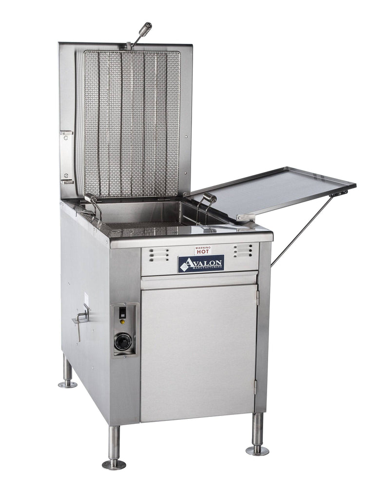 Avalon Donut Fryer  20" x 20", Natural Gas, Standing Pilot, Left Side Drain Board (ADF20G) - Donut-Equipment.com
