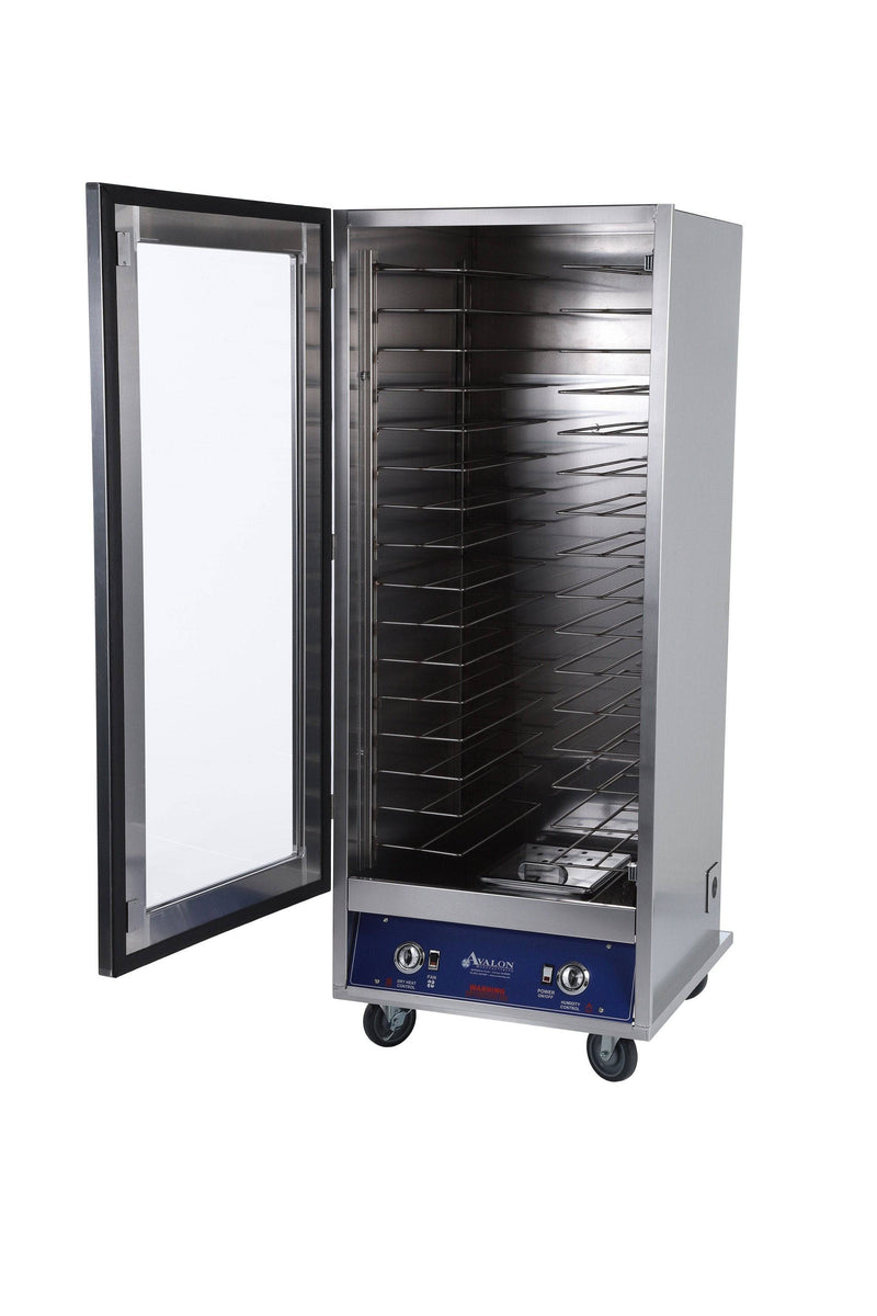 Avalon (P264SC-1) Stainless Steel Proofing Cabinet 120V/1Phase Single Door-Left Side Hinge - Donut-Equipment.com