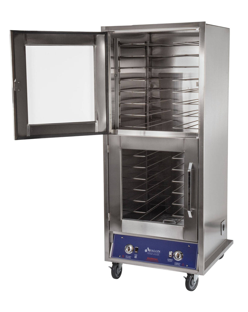 Avalon (P264SC-2) Stainless Steel Proofing Cabinet, 120 V/ 1 Phase Double Door Left Side Hinge - Donut-Equipment.com